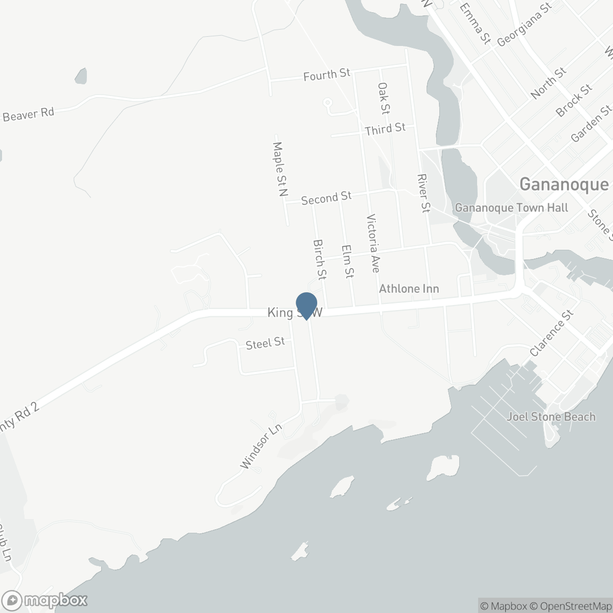 560 KING STREET W, Gananoque, Ontario K7G 2H1